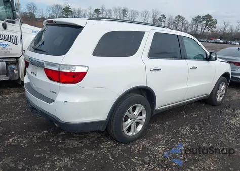 2013 Dodge Durango Crew z USA, uszkodzony, nr VIN 1C4RDJDG8DC597279